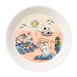 Moomin Fishing Plate