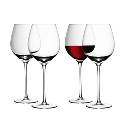 Red Wine Glass - Set of 4